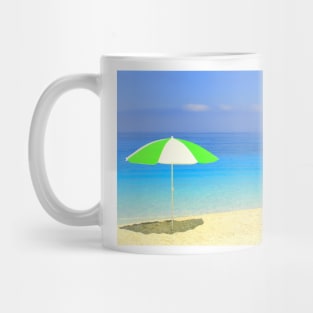 Sun, Sea, Shade and Shadow - Myrtos Beach Mug